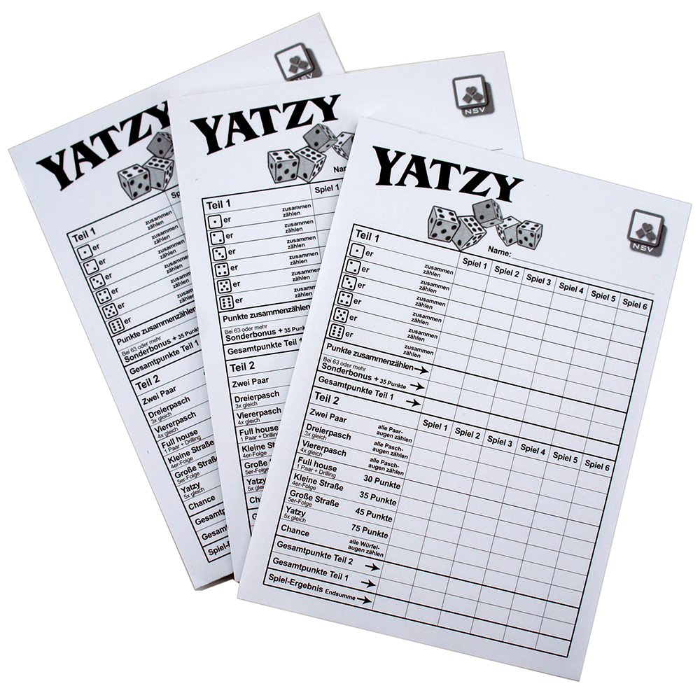 yatzy kniffel yatzy kniffel