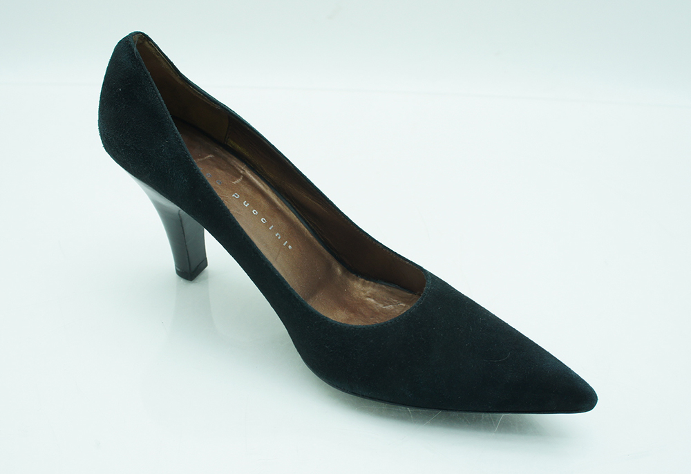 Andrea Puccini Real Leather Suede Shoes Womens Shoes Pumps Black Size ...