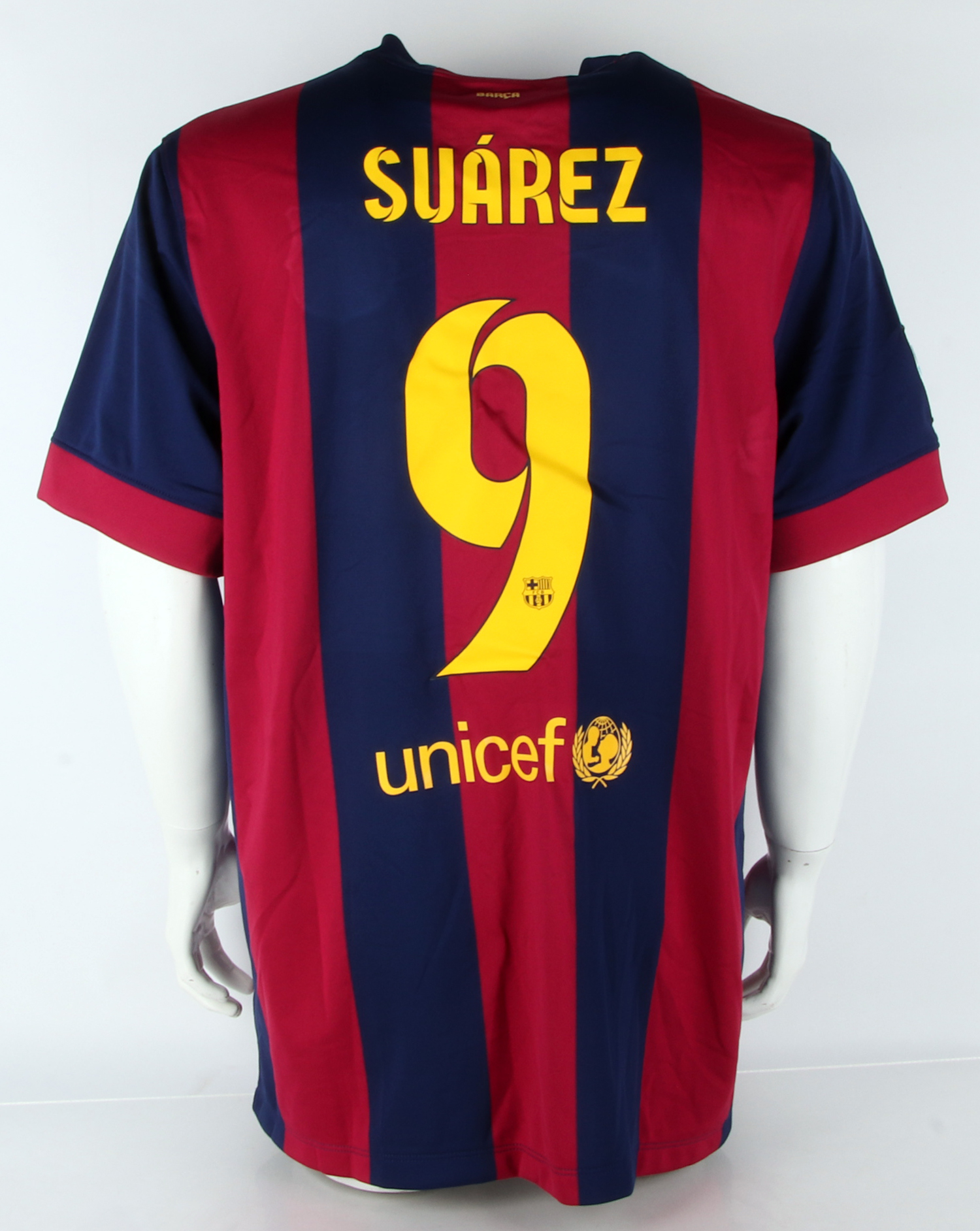 FC Barcelona Trikot Shirt home 2014/15 Gr. XL #9 Suarez | eBay